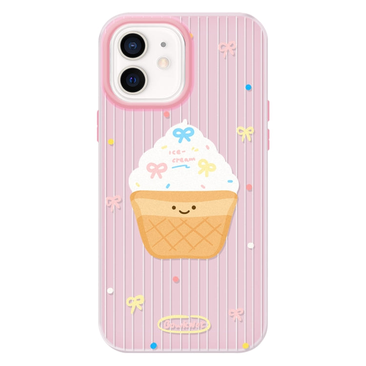 For iPhone 11 Skin Feeling Jelly TPU Hybrid PC Phone Case
