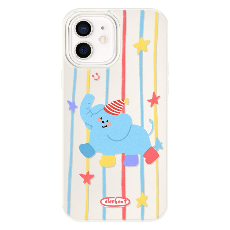 For iPhone 11 Skin Feeling Jelly TPU Hybrid PC Phone Case