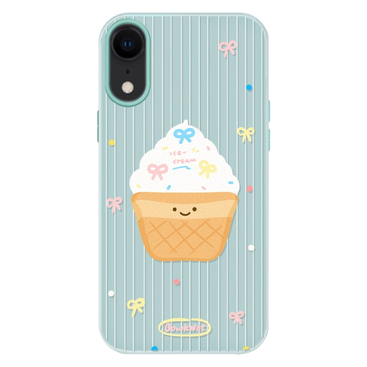 For iPhone XR Skin Feeling Jelly TPU Hybrid PC Phone Case