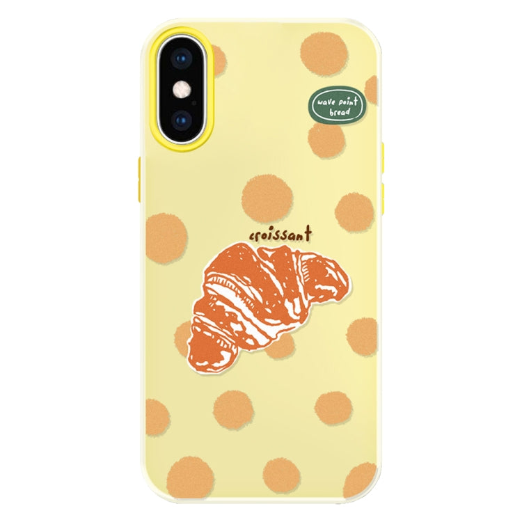 For iPhone XS Max Skin Feeling Jelly TPU Hybrid PC Phone Case