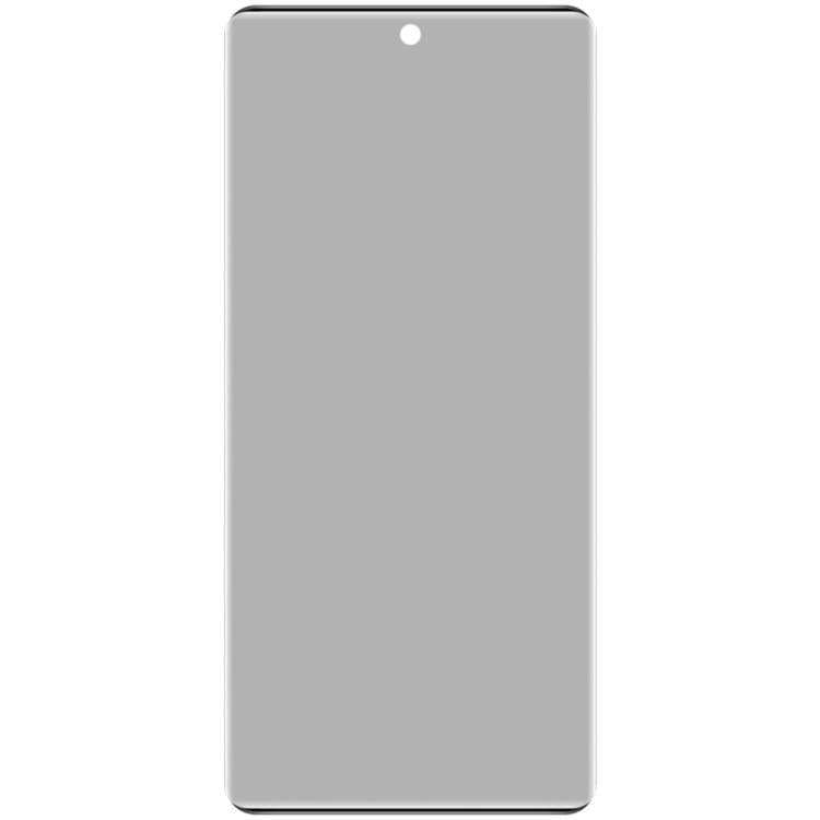 For vivo iQOO Z10R 5G Global imak No Edge Version 3D Curved Privacy Full Screen Tempered Glass Film