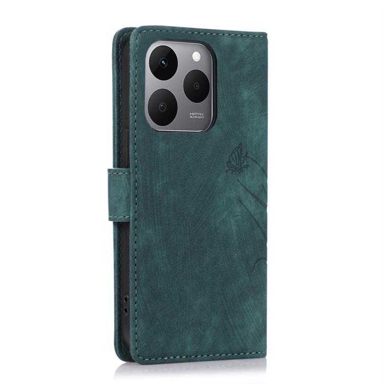 For Xiaomi 15T 5G Orchid Butterfly Embossed Leather Phone Case