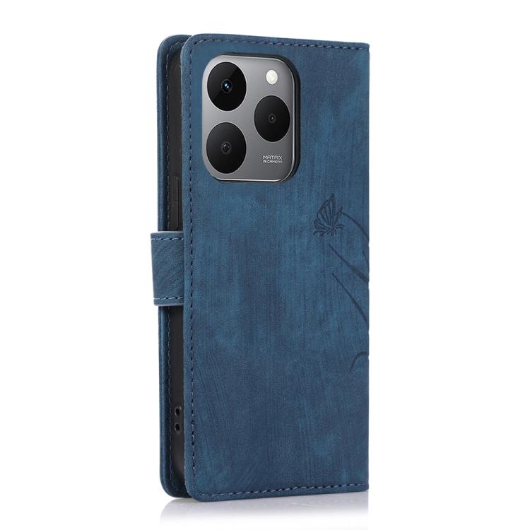 For Xiaomi 15T 5G Orchid Butterfly Embossed Leather Phone Case
