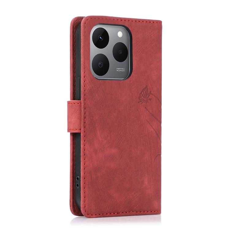For Xiaomi 15T 5G Orchid Butterfly Embossed Leather Phone Case