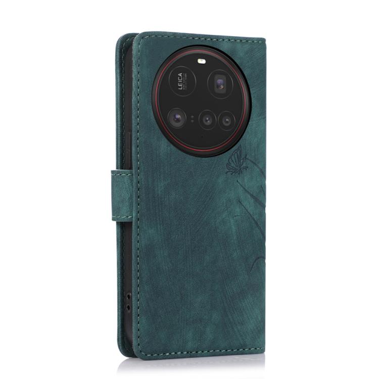 For Xiaomi 15 Ultra Orchid Butterfly Embossed Leather Phone Case