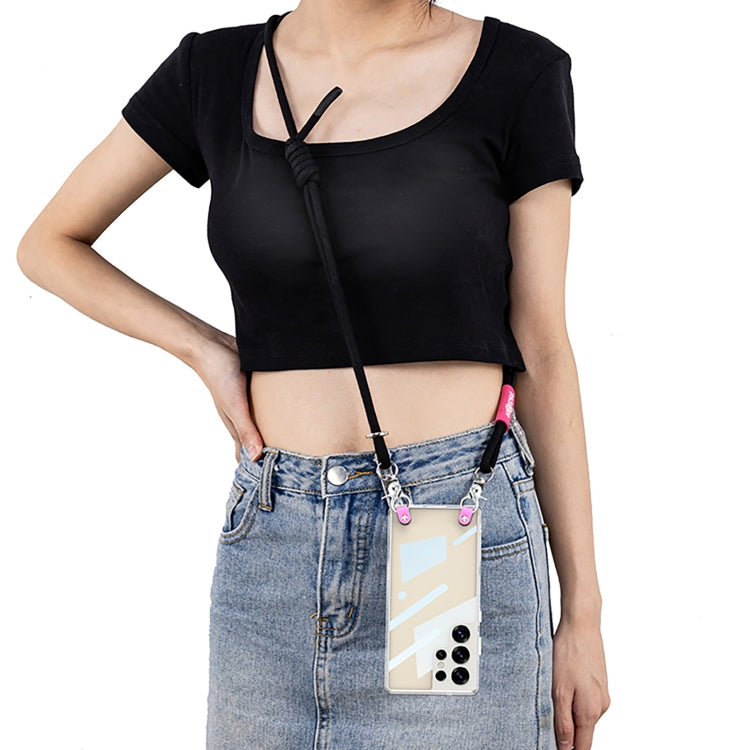 For Samsung Galaxy S25 Ultra 5G GKK Space Series Full Coverage Phone Case with Crossbody Rope