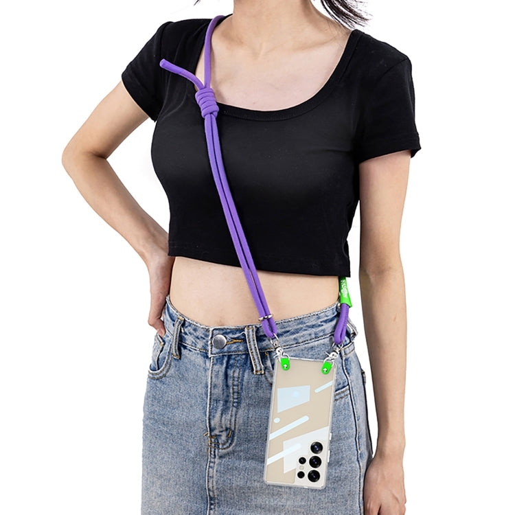 For Samsung Galaxy S25 Ultra 5G GKK Space Series Full Coverage Phone Case with Crossbody Rope