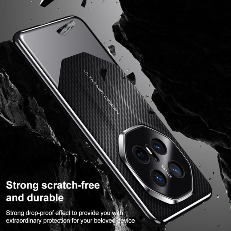 For Huawei Mate 70 RS Ultimate Platinum Carbon Fiber Imitation Ultimate Design Phone Case