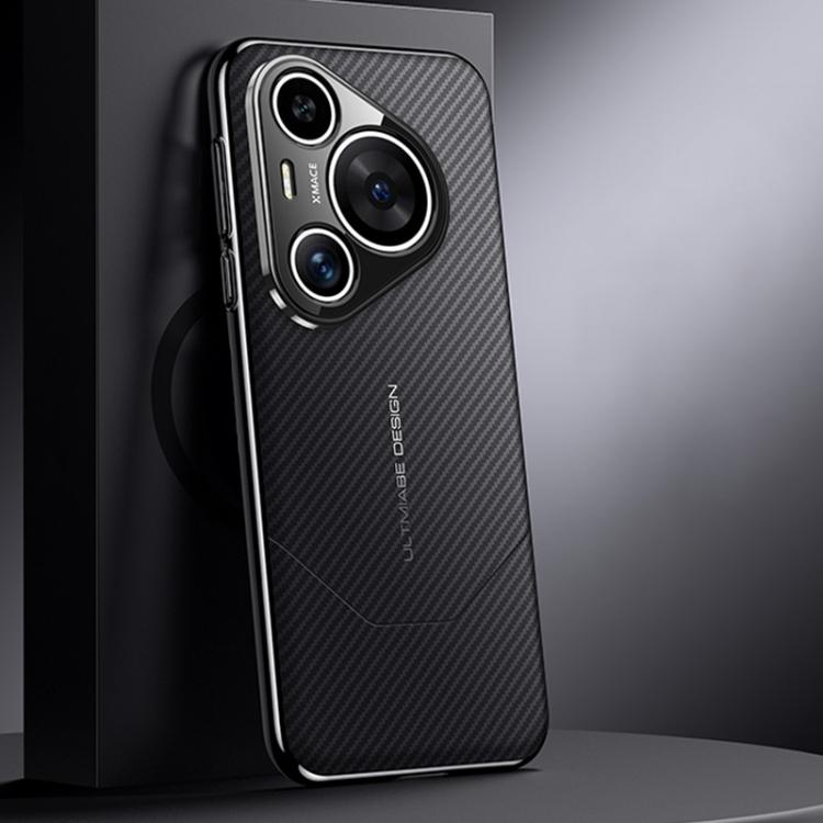 For Huawei Pura 70 Pro / 70 Pro+ Premium Carbon Fiber Imitation Ultimate Design Phone Case