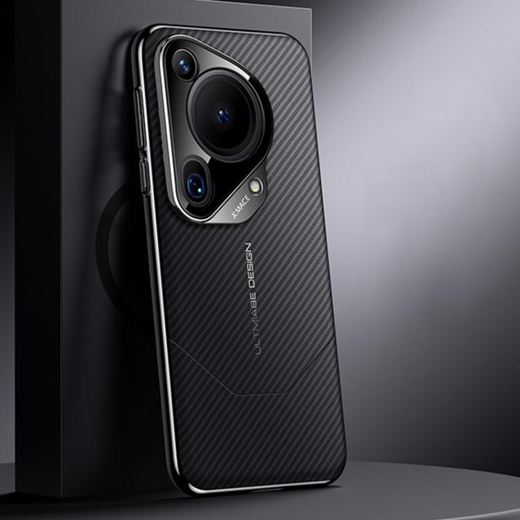 For Huawei Pura 70 Ultra Premium Carbon Fiber Imitation Ultimate Design Phone Case