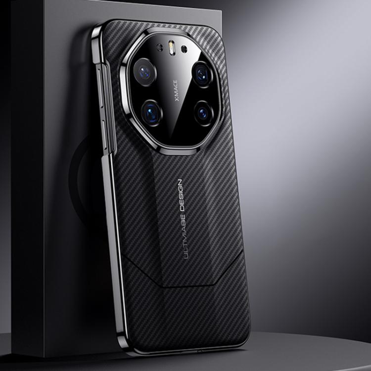 For Huawei Mate 80 RS Ultimate Premium Carbon Fiber Imitation Ultimate Design Phone Case