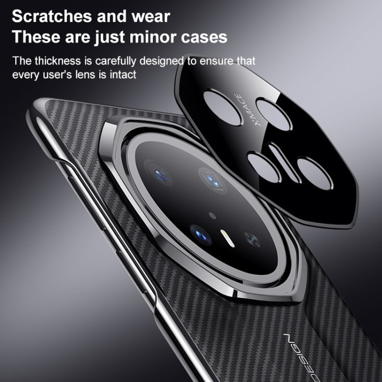 For Huawei Mate 80 Pro Max Premium Carbon Fiber Imitation Ultimate Design Phone Case