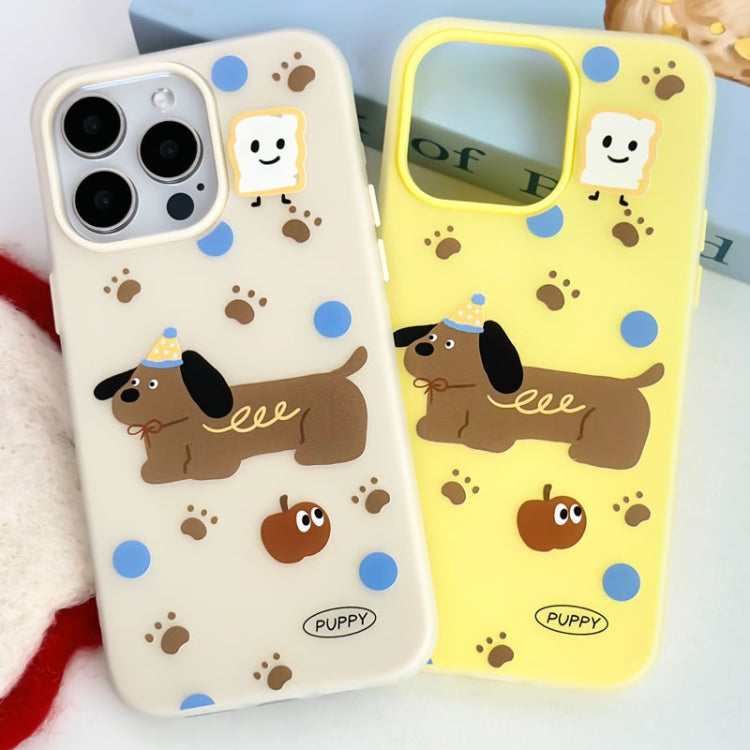 For iPhone 16 Pro Max Skin Feeling Jelly TPU Hybrid PC Phone Case