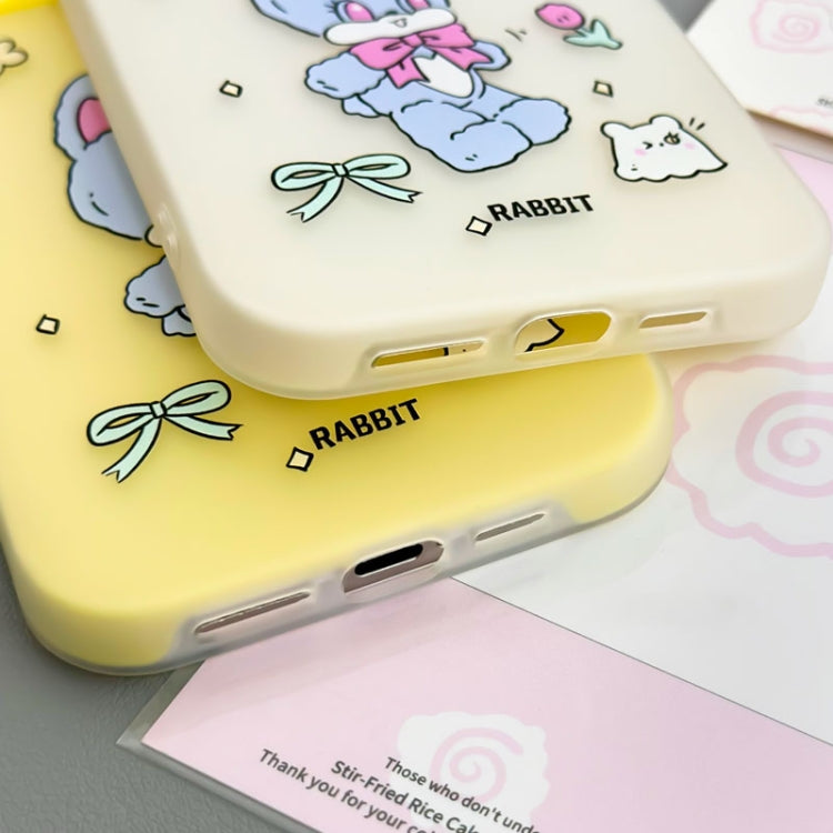 For iPhone 16 Pro Max Skin Feeling Jelly TPU Hybrid PC Phone Case