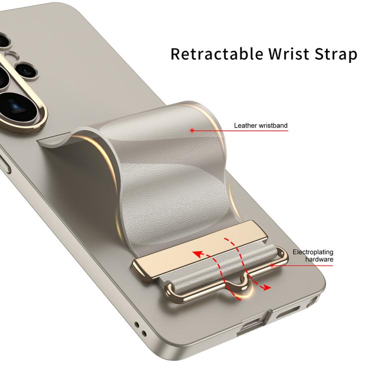 For Samsung Galaxy S26 Ultra 5G GKK Ultra-thin Wristband Holder Phone Case