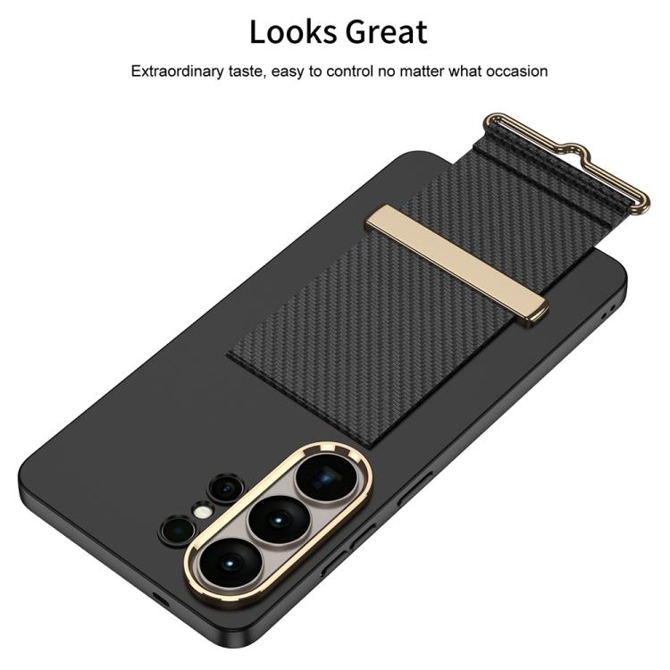 For Samsung Galaxy S26 Ultra 5G GKK Ultra-thin Wristband Holder Phone Case