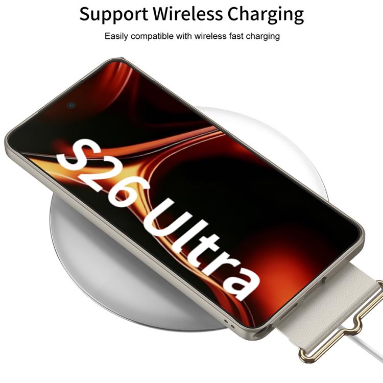For Samsung Galaxy S26 Ultra 5G GKK Ultra-thin Wristband Holder Phone Case