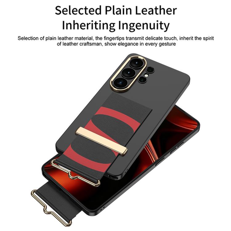 For Samsung Galaxy S26 Ultra 5G GKK Ultra-thin Wristband Holder Phone Case