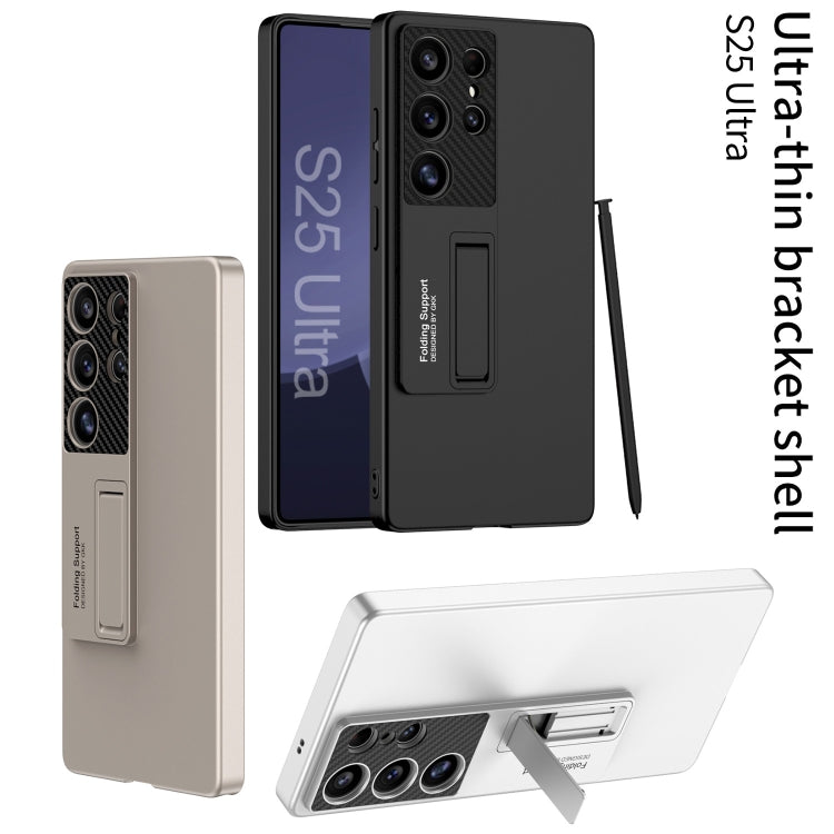 For Samsung Galaxy S25 Ultra 5G GKK Ultra-thin Shockproof Phone Case with Holder / Pen