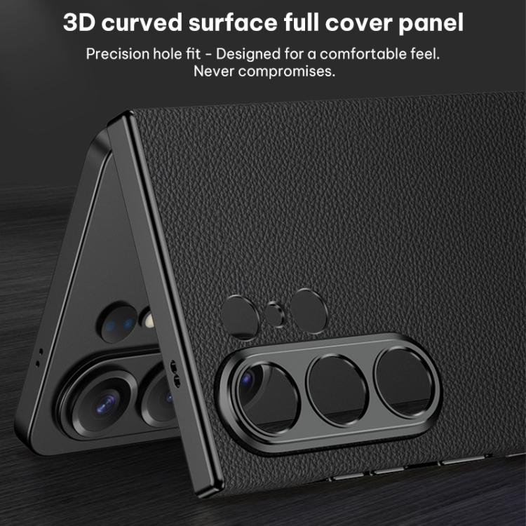 For Samsung Galaxy S26 Ultra 5G GKK Skin-feeling Leather Curved Phone Case