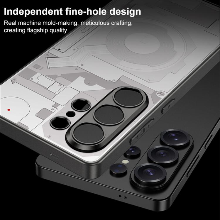 For Samsung Galaxy S26 Ultra 5G GKK AG Craft Skin Feel Circuit Diagram Edition Full Coverage Phone Case