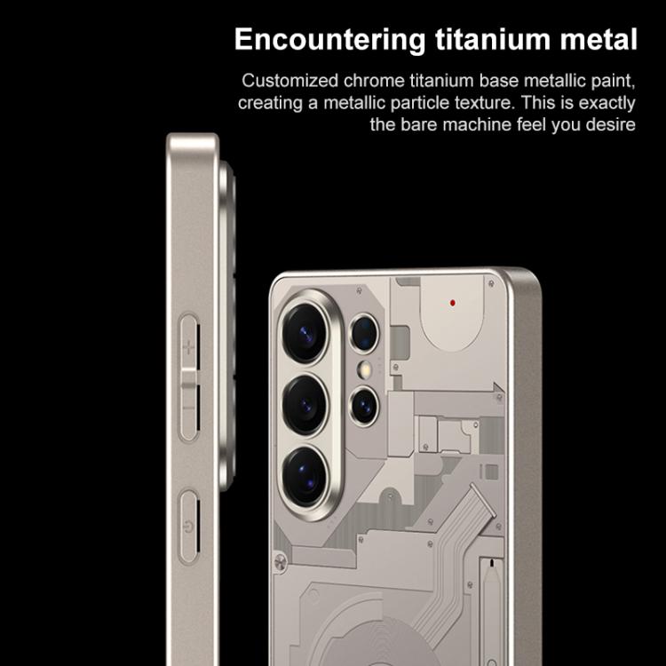 For Samsung Galaxy S26 Ultra 5G GKK AG Craft Skin Feel Circuit Diagram Edition Full Coverage Phone Case