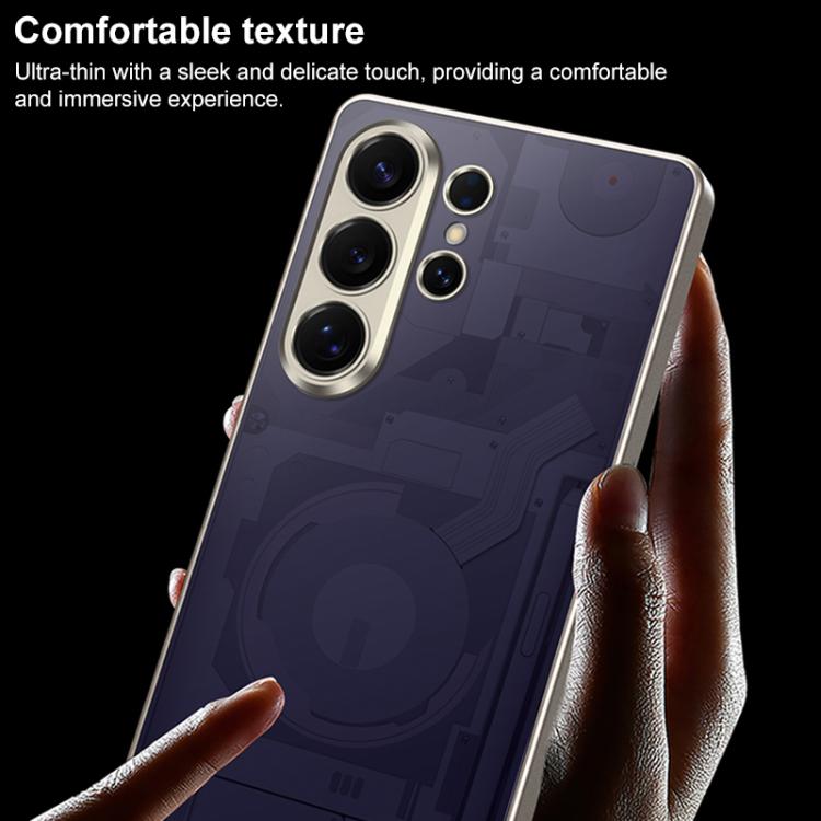 For Samsung Galaxy S26 Ultra 5G GKK AG Craft Skin Feel Circuit Diagram Edition Full Coverage Phone Case
