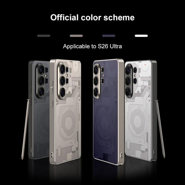 For Samsung Galaxy S26 Ultra 5G GKK AG Craft Skin Feel Circuit Diagram Edition Full Coverage Phone Case