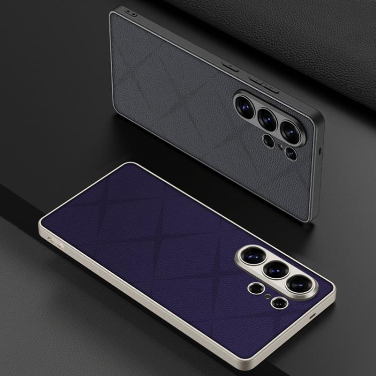 For Samsung Galaxy S26 Ultra 5G GKK Asterism Metal Paint Skin Feel Leather Full Coverage Phone Case