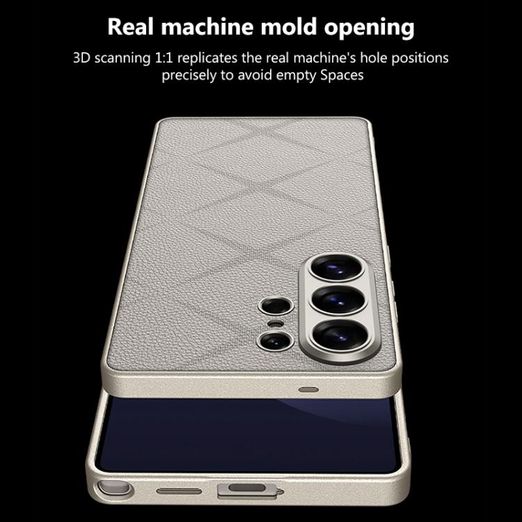 For Samsung Galaxy S26 Ultra 5G GKK Asterism Metal Paint Skin Feel Leather Full Coverage Phone Case