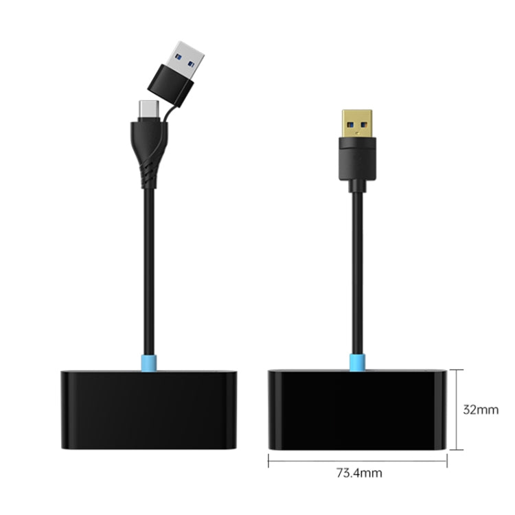P40 CarPlay and Android Auto Car Connectivity Box Wireless Adapter - Black