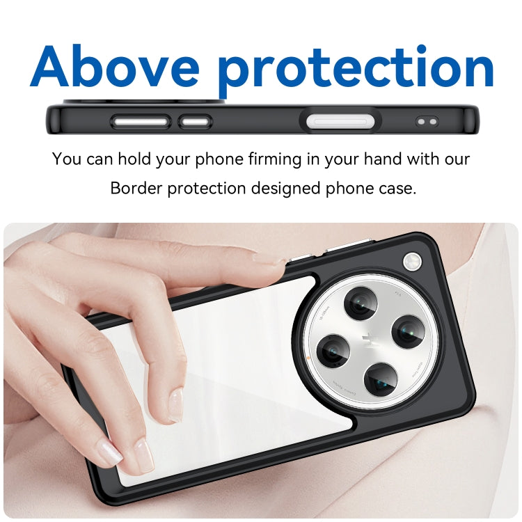 For OPPO Find X8 Pro Colorful Series Acrylic Hybrid TPU Phone Case