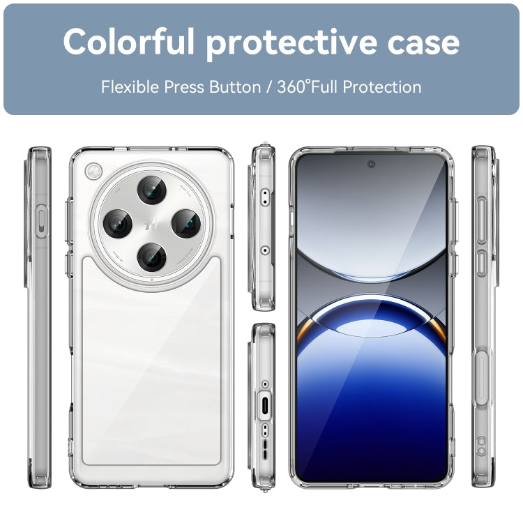 For OPPO Find X8 Pro Colorful Series Acrylic Hybrid TPU Phone Case