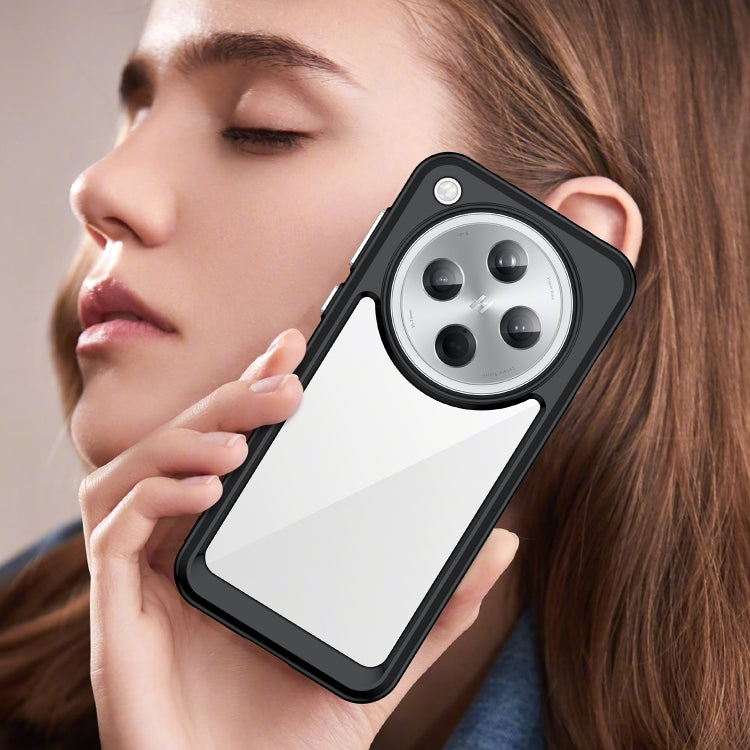 For OPPO Find X8 Colorful Series Acrylic Hybrid TPU Phone Case
