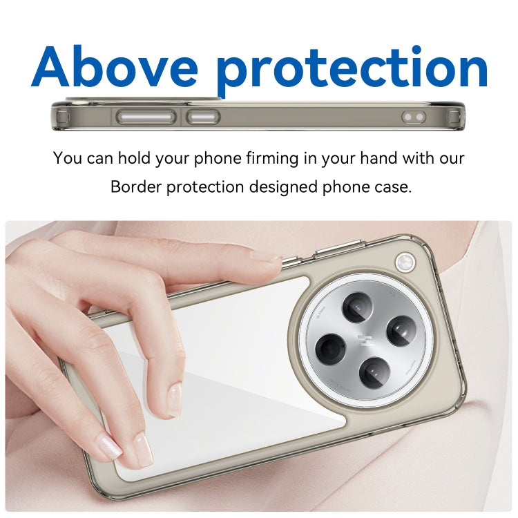 For OPPO Find X8 Colorful Series Acrylic Hybrid TPU Phone Case