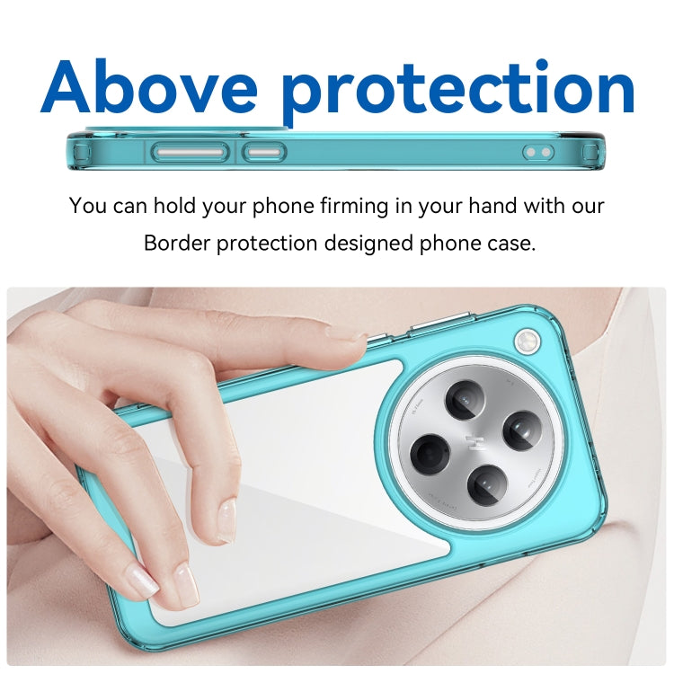 For OPPO Find X8 Colorful Series Acrylic Hybrid TPU Phone Case