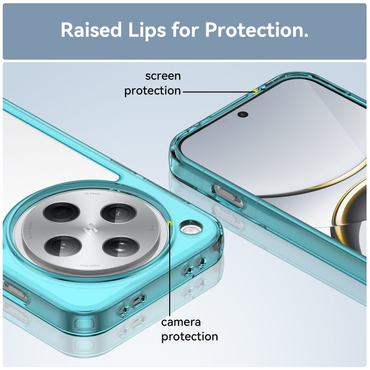For OPPO Find X8 Colorful Series Acrylic Hybrid TPU Phone Case