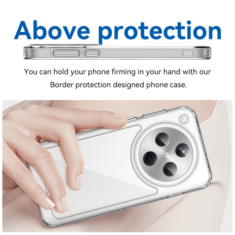 For OPPO Find X8 Colorful Series Acrylic Hybrid TPU Phone Case