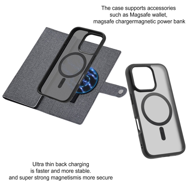For iPhone 14 Plus ViLi GBS Series MagSafe Magnetic RFID Leather Flip Phone Case