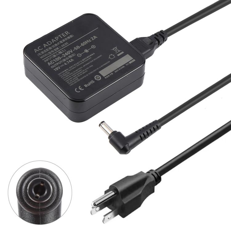 90W 19V 4.74A Laptop Notebook Power Adapter For Asus 5.5 x 2.5mm, Plug:US Plug