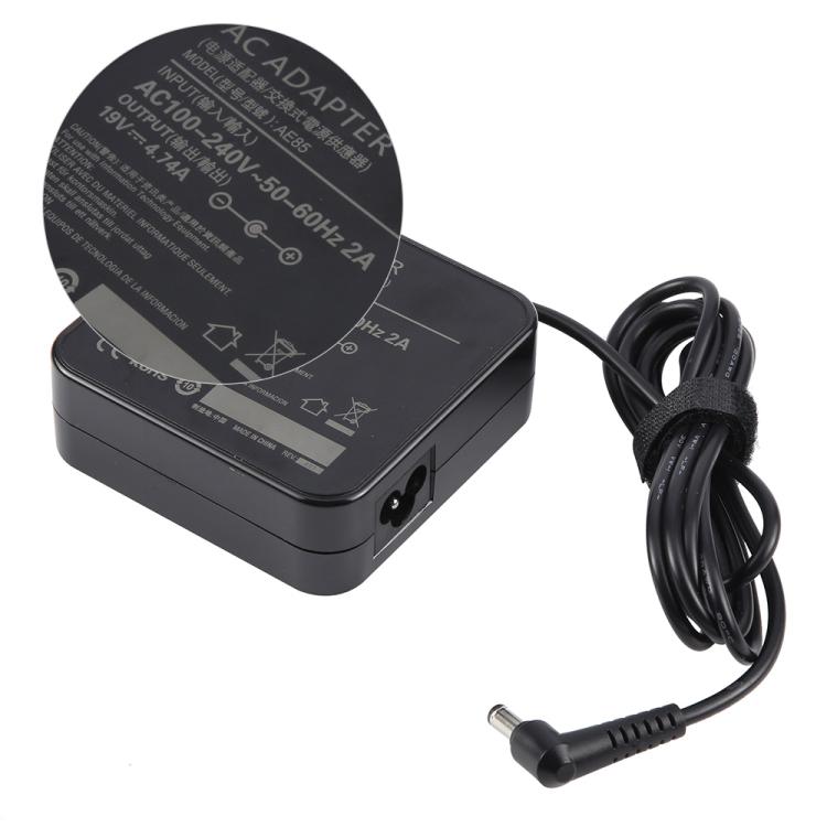 90W 19V 4.74A Laptop Notebook Power Adapter For Asus 5.5 x 2.5mm, Plug:AU Plug