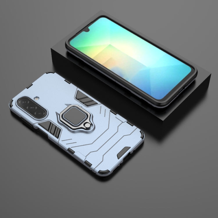 For Samsung Galaxy A26 5G PC + TPU Shockproof Protective Phone Case with Magnetic Ring Holder