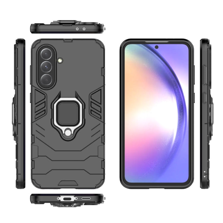 For Samsung Galaxy A56 5G / A36 5G PC + TPU Shockproof Protective Phone Case with Magnetic Ring Holder