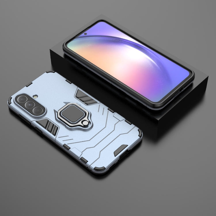 For Samsung Galaxy A56 5G / A36 5G PC + TPU Shockproof Protective Phone Case with Magnetic Ring Holder
