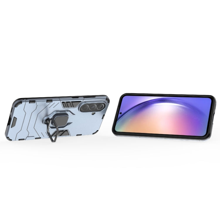 For Samsung Galaxy A56 5G / A36 5G PC + TPU Shockproof Protective Phone Case with Magnetic Ring Holder