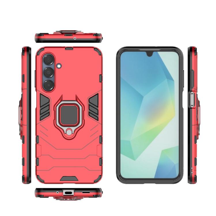 For Samsung Galaxy A16 5G PC + TPU Shockproof Protective Phone Case with Magnetic Ring Holder