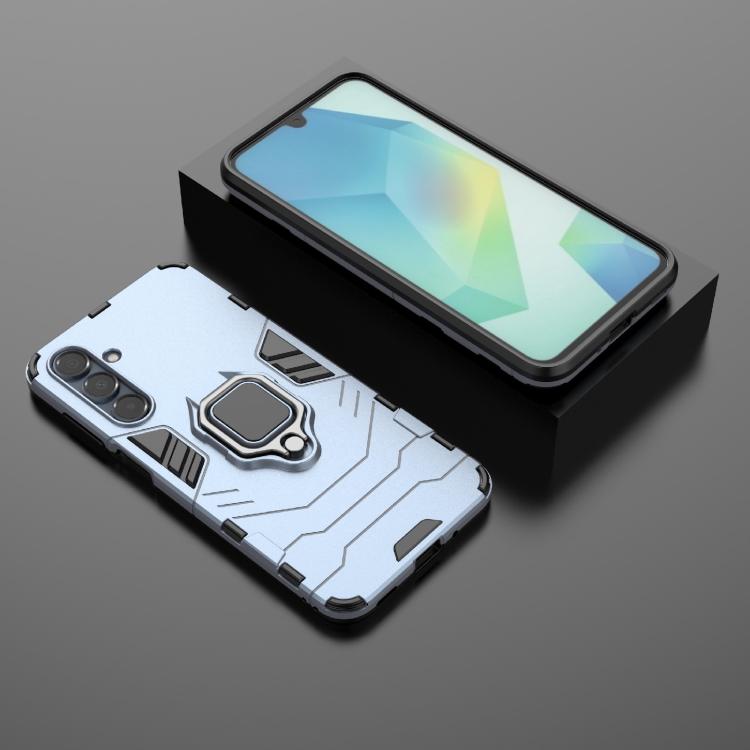 For Samsung Galaxy A16 5G PC + TPU Shockproof Protective Phone Case with Magnetic Ring Holder