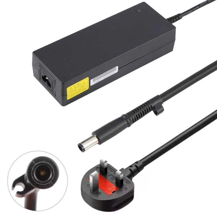 120W 19.5V 6.15A Laptop Notebook Power Adapter For HP 7.4 x 5.0mm, Plug:UK Plug