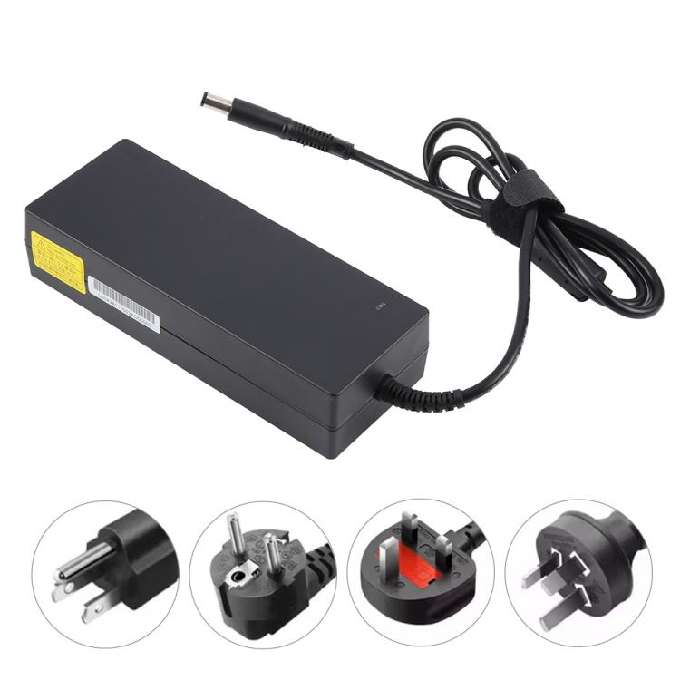 120W 19.5V 6.15A Laptop Notebook Power Adapter For HP 7.4 x 5.0mm, Plug:UK Plug