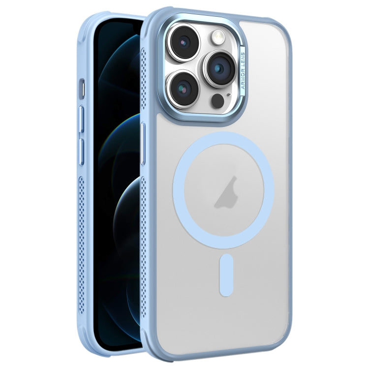 For iPhone 12 Pro Max Hardware Side Cooling Skin Feel Frosted Metal Lens Frame MagSafe Phone Case